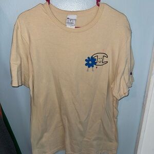 Champion  Cream Graphic T-Shirt